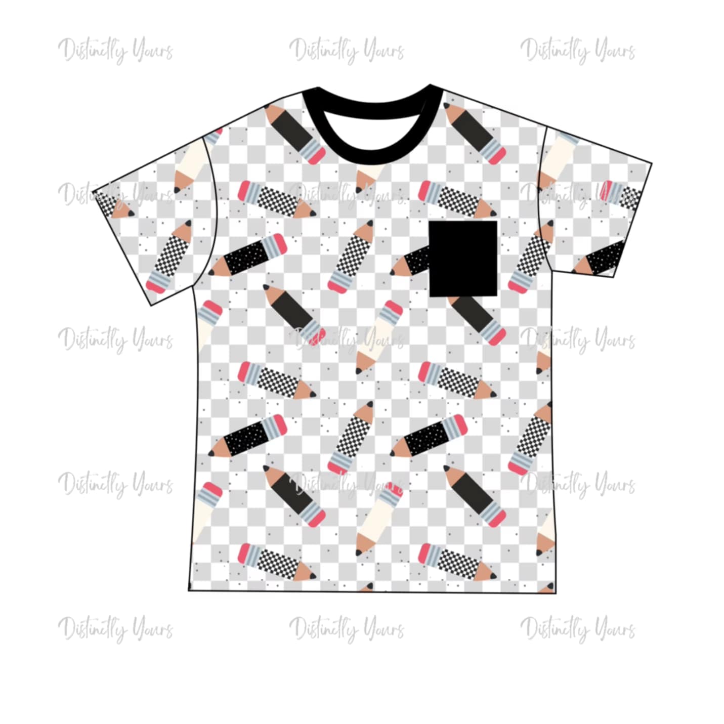 Pencil Me In Pocket Tee