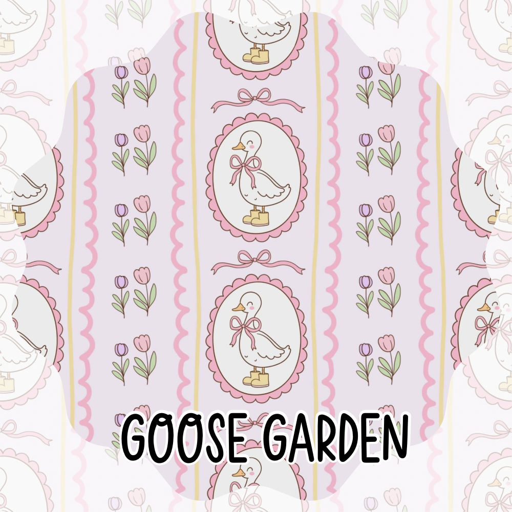 Goose Garden Twirl Romper