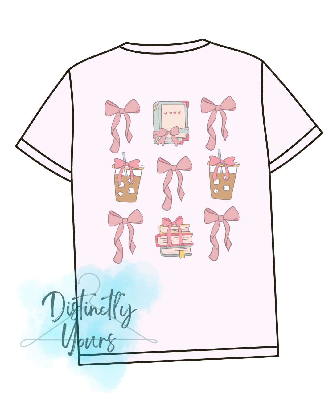 Books & Bows Basic Tee