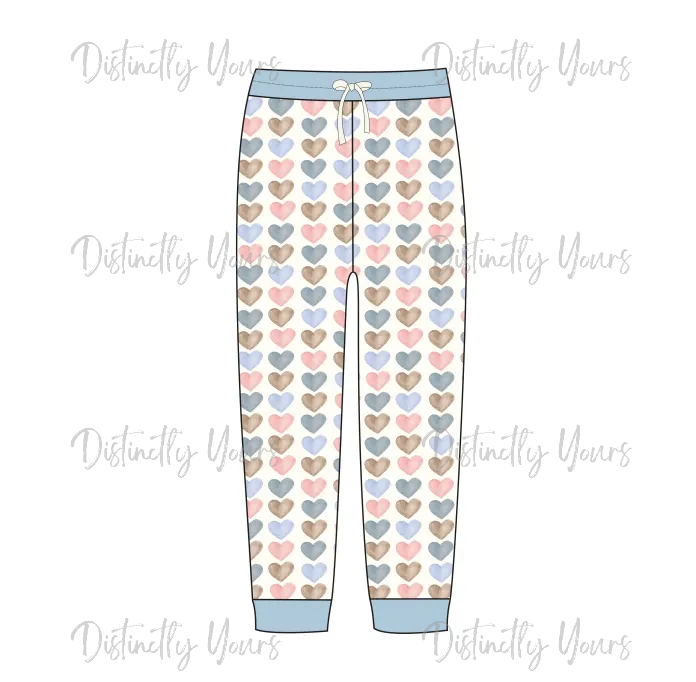 Hearts Adult Joggers