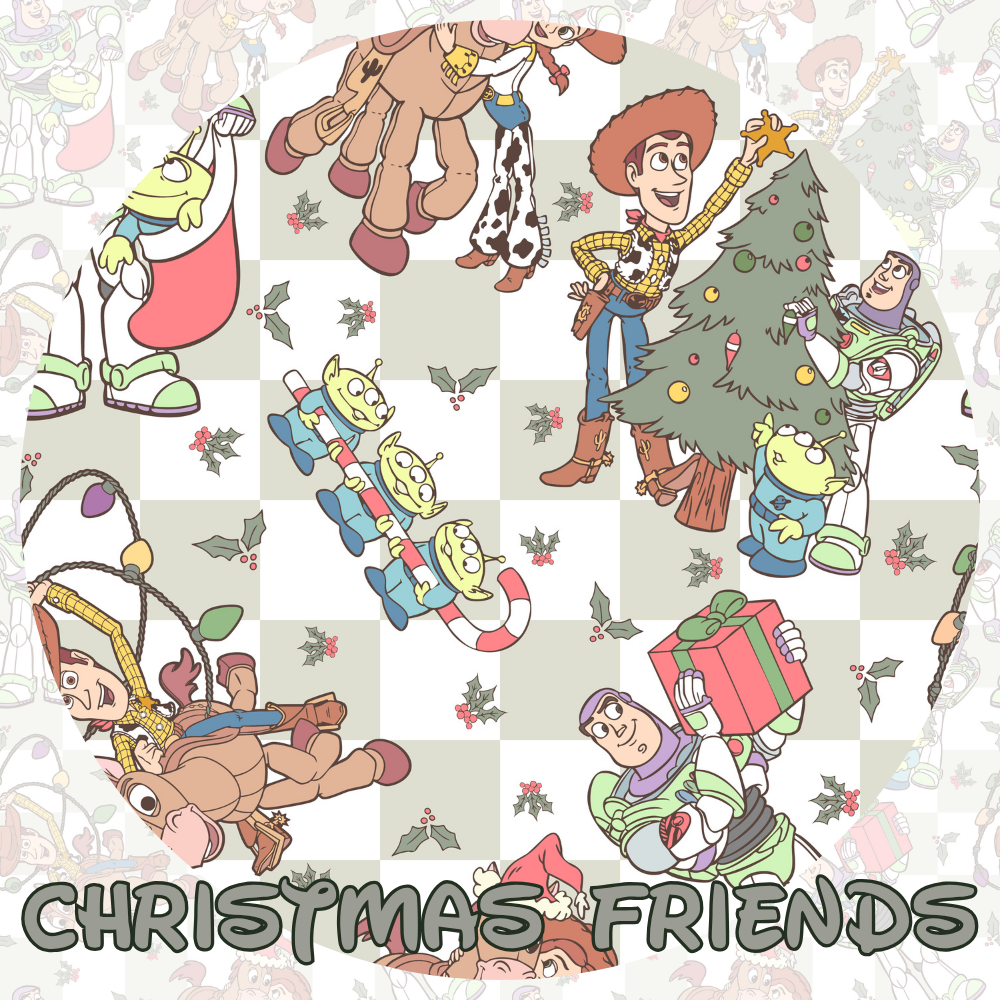Christmas Ruffle Butt Zippy