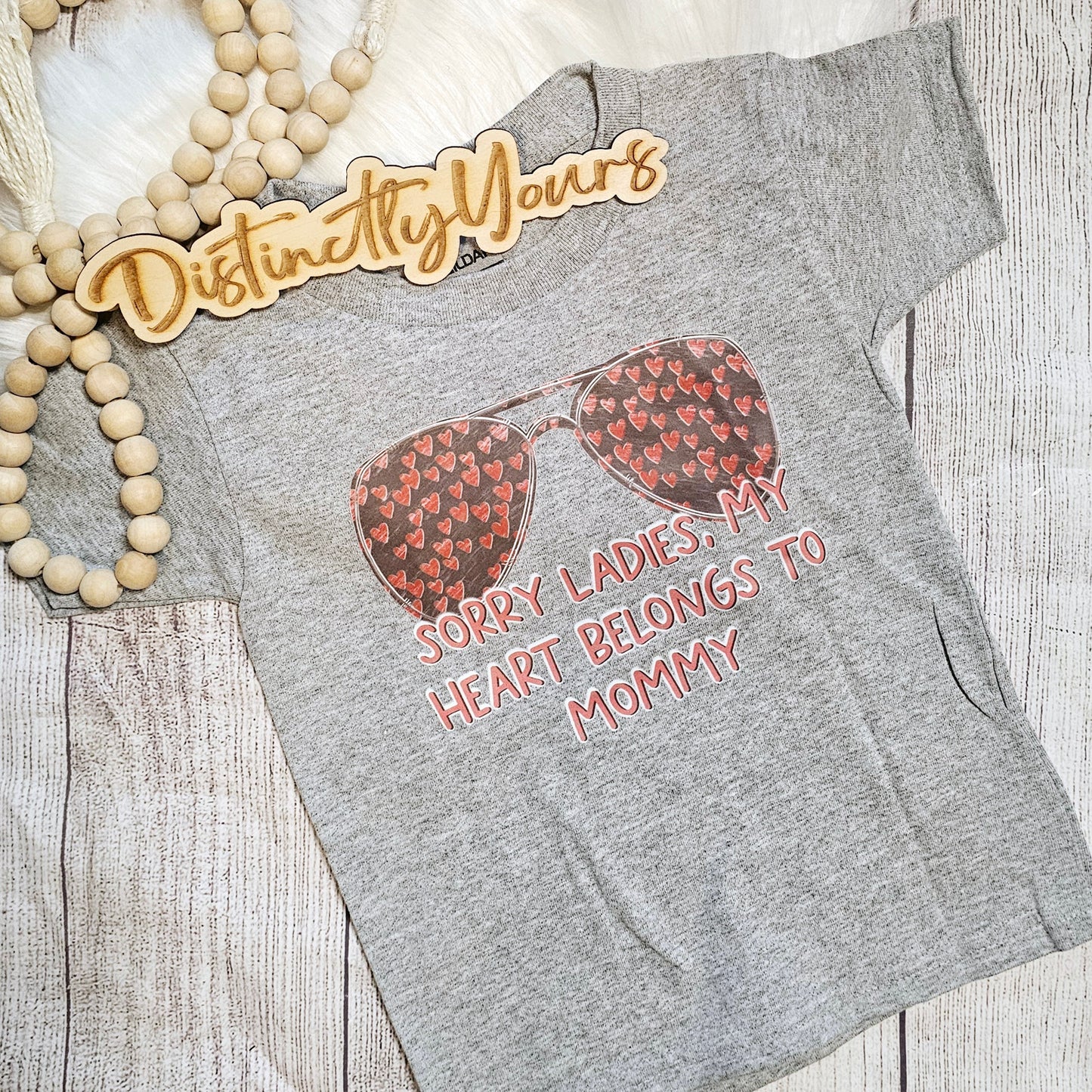 Boys Vday Basic Tee - Size 3T