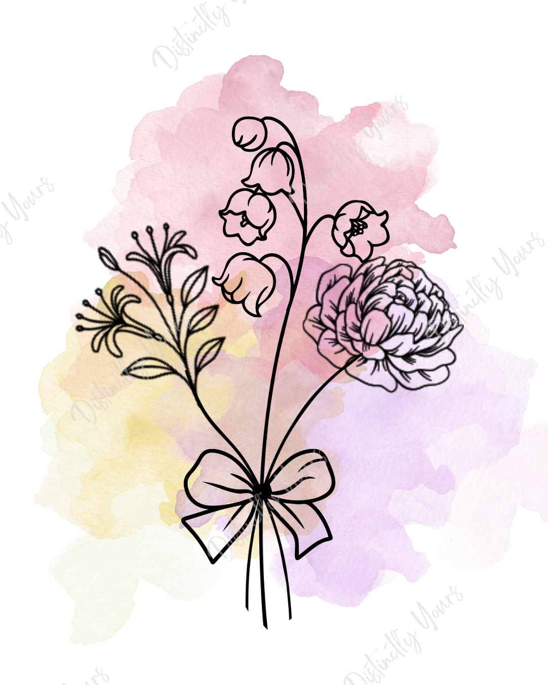 Birth Flower 20 oz. Tumbler