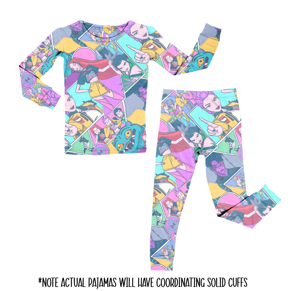 Retro Pop 2 Pc. Pajamas
