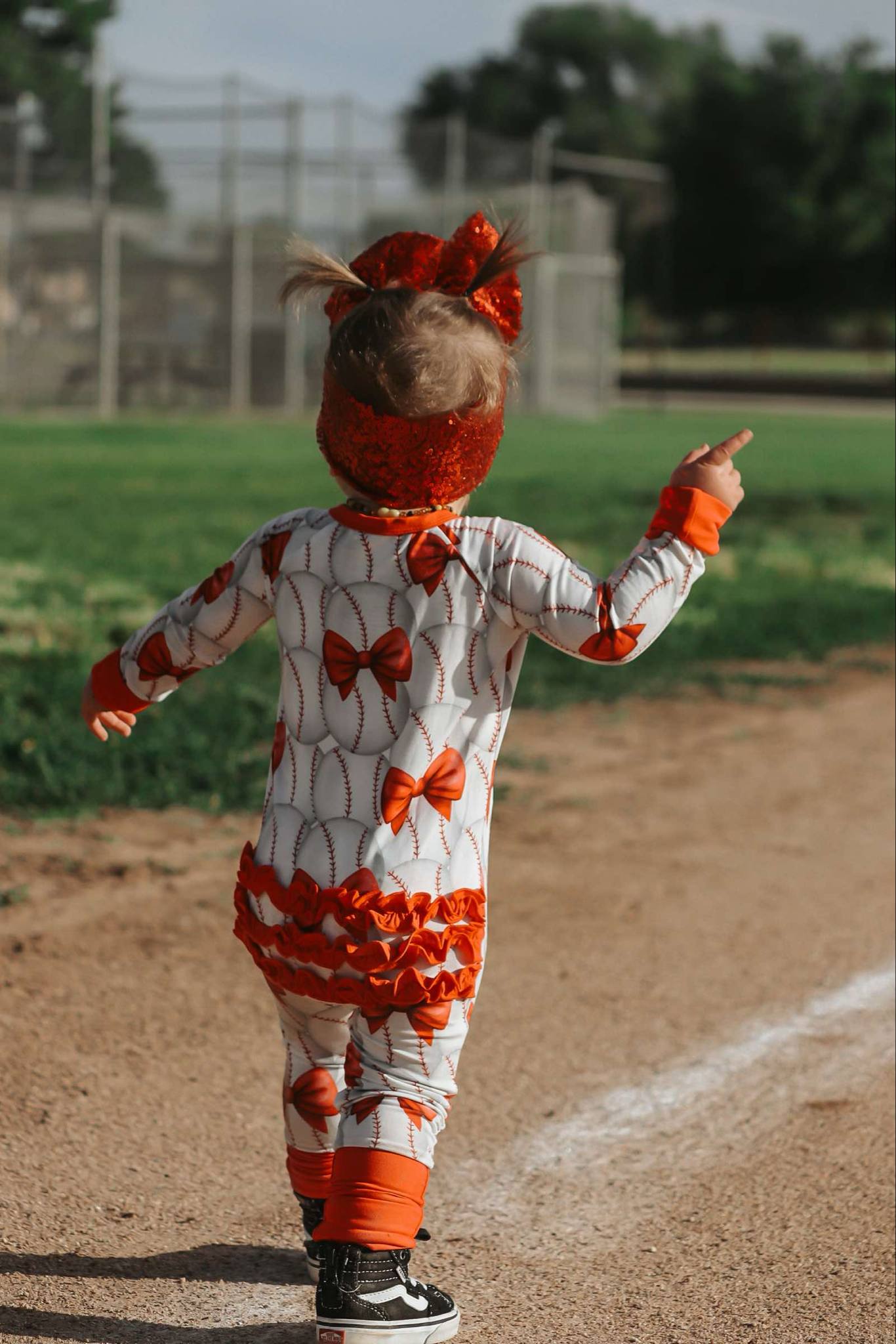 Baseball & Bows Bamboo
