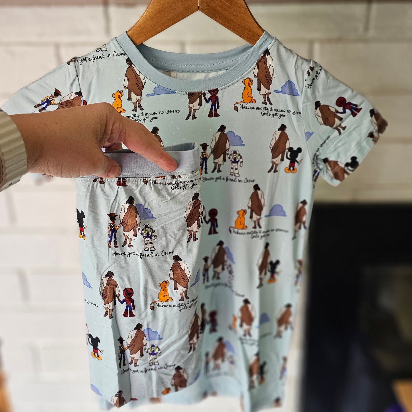 Friend in Jesus 2 pc. Short Set