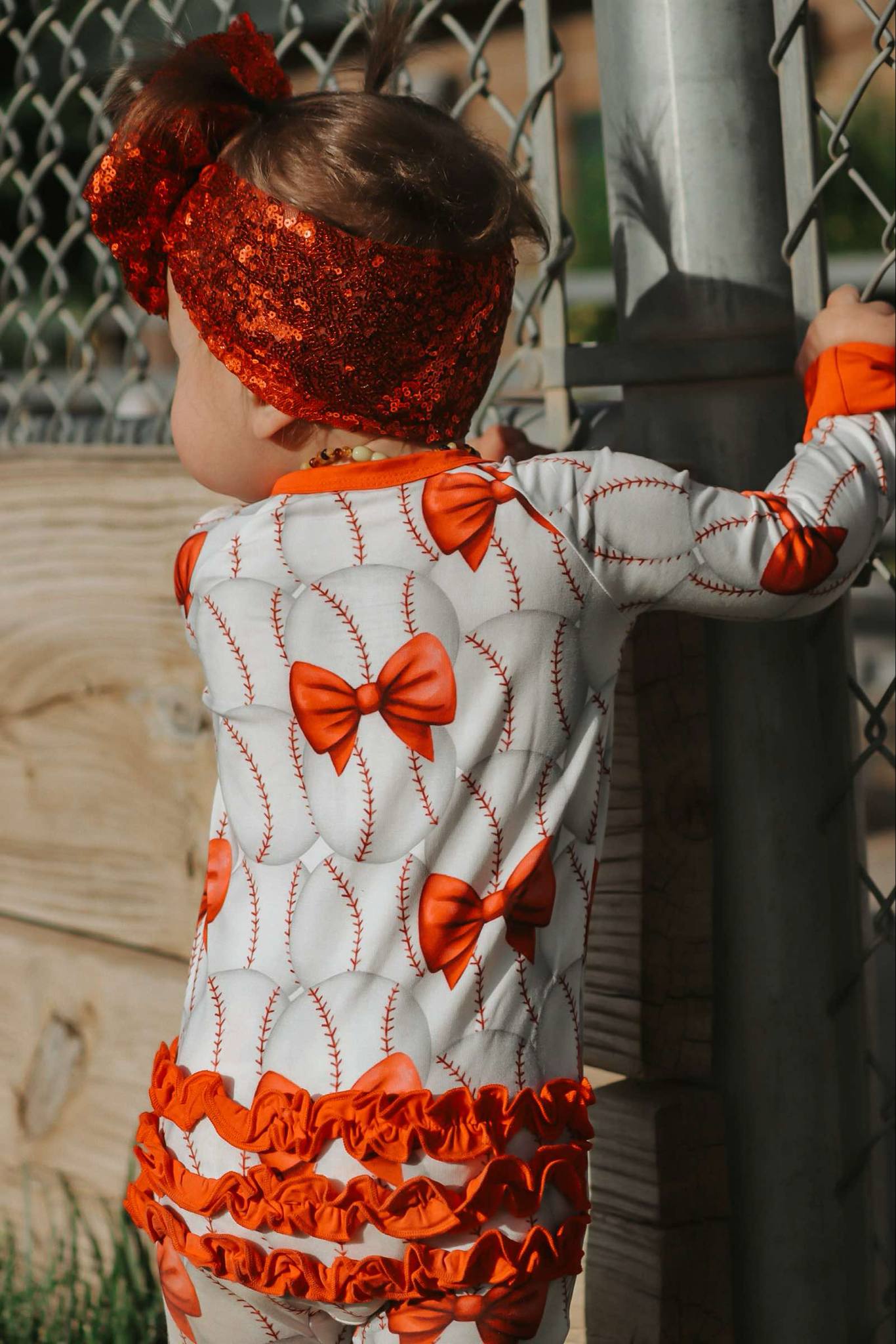 Baseball & Bows Bamboo