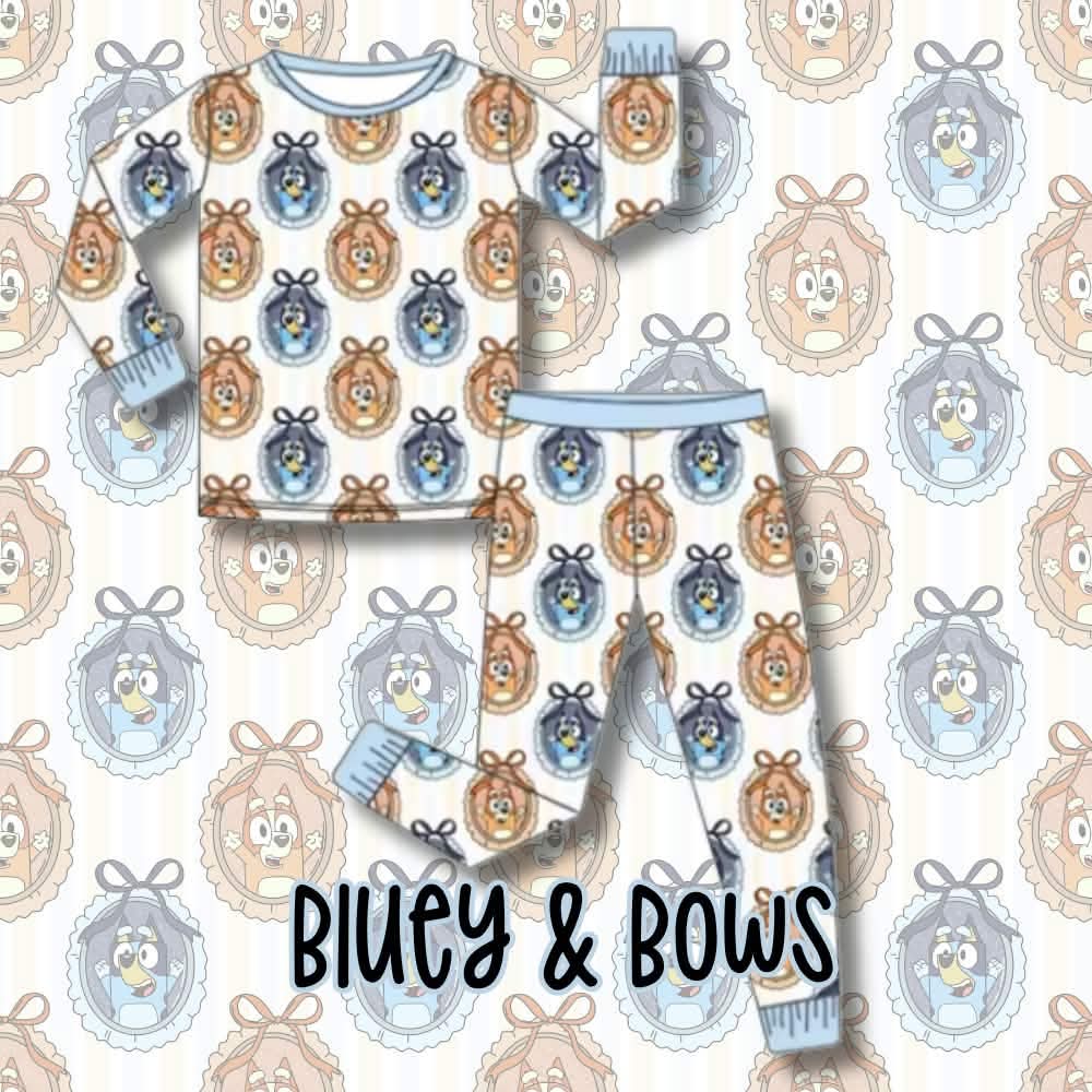 Bluey & Bows 2 pc. Jammies