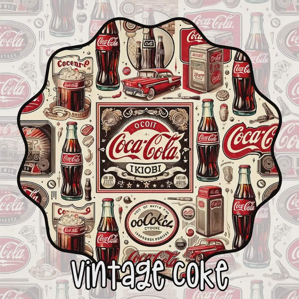 Vintage Coke 2 PC Jammies