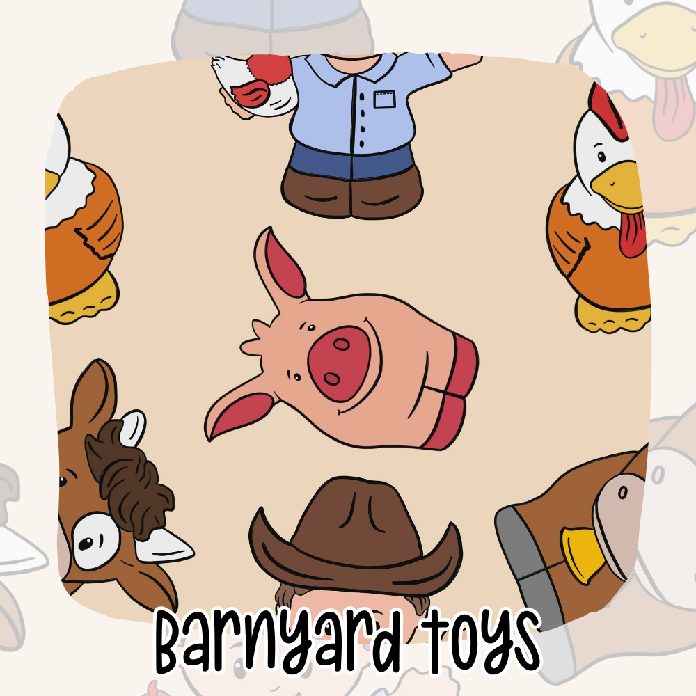 Barnyard Toys 2 Pc Short Set