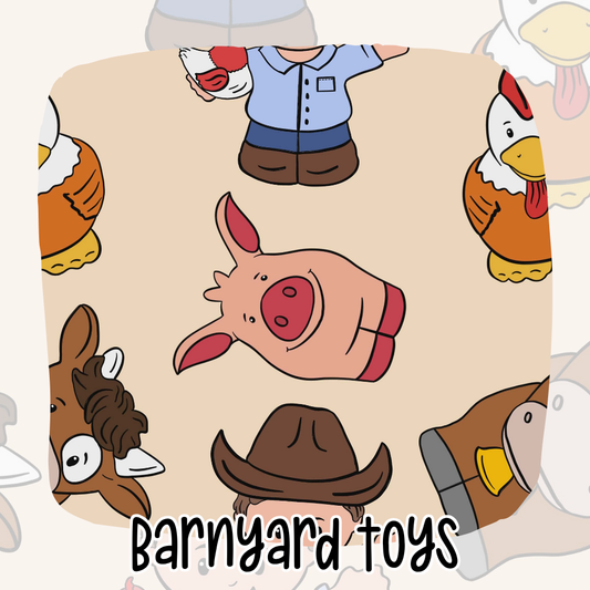 Barnyard Toys 2 Pc Short Set