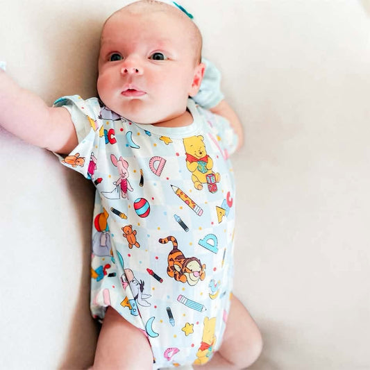Winnie The School Tee Romper