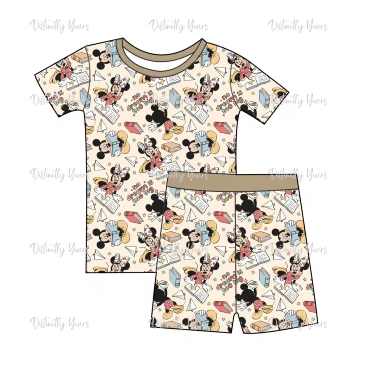 No Dream Too Big 2 Piece Pajama Set
