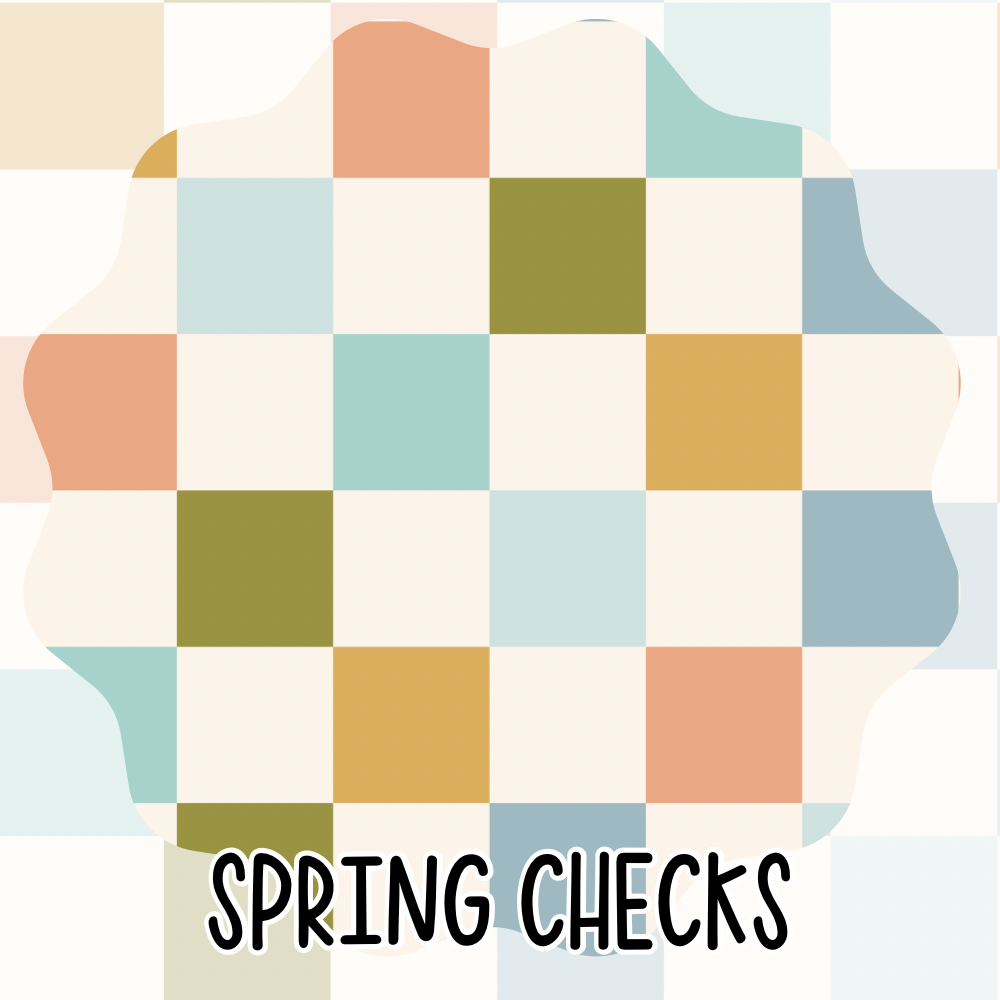Spring Checks Tee Romper