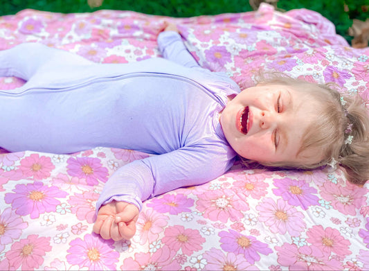 Floral Bamboo Blanket
