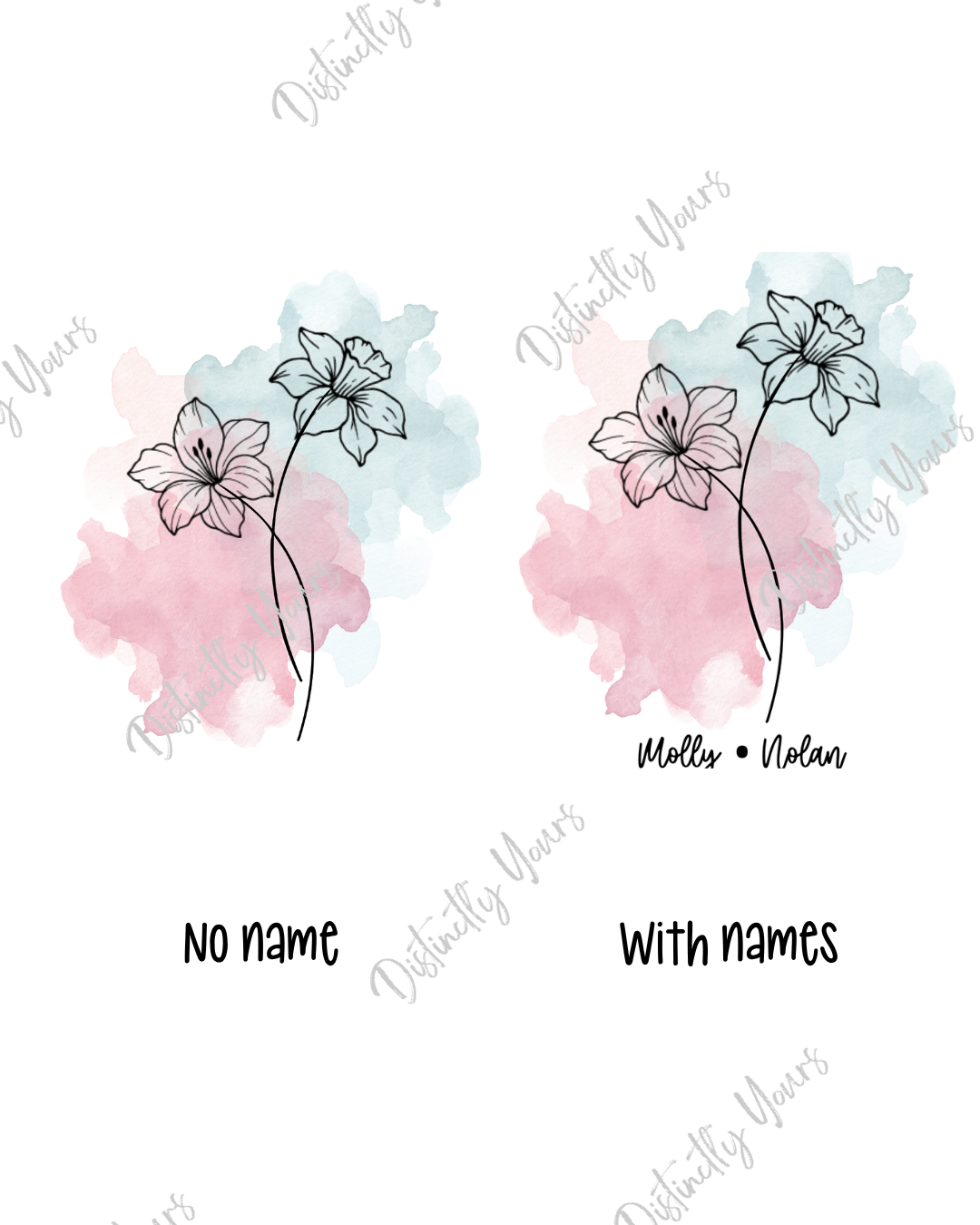 Birth Flower 30 oz. Tumbler