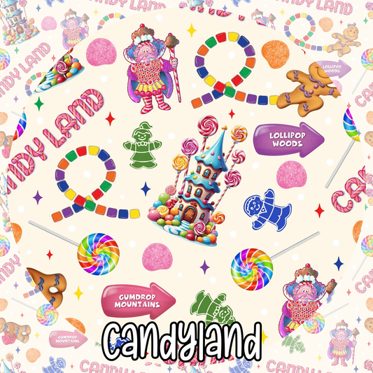 Candyland Flutter Sleeve Twirl