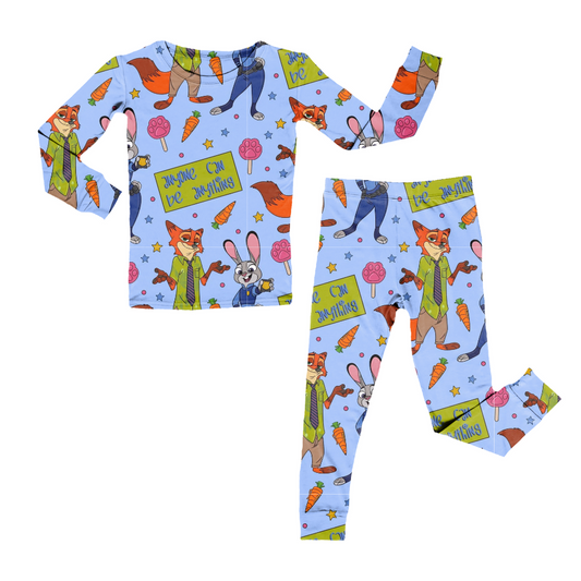 Bunny Cop 2 Pc. Pajamas
