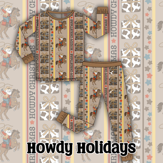 Howdy Holidays 2 pc. Jammies
