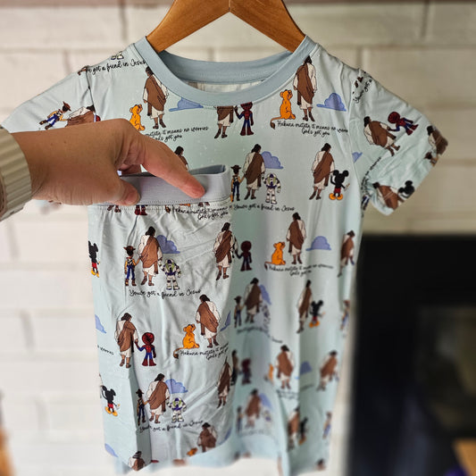 Friend in Jesus 2 pc. Short Set