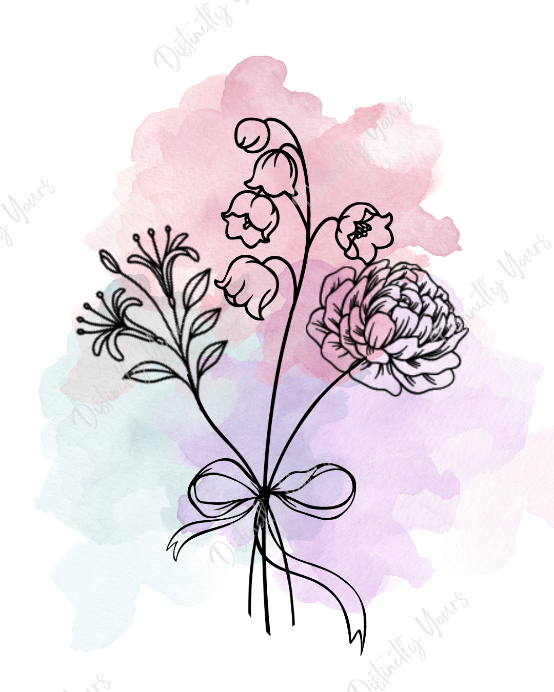 Birth Flower 20 oz. Tumbler