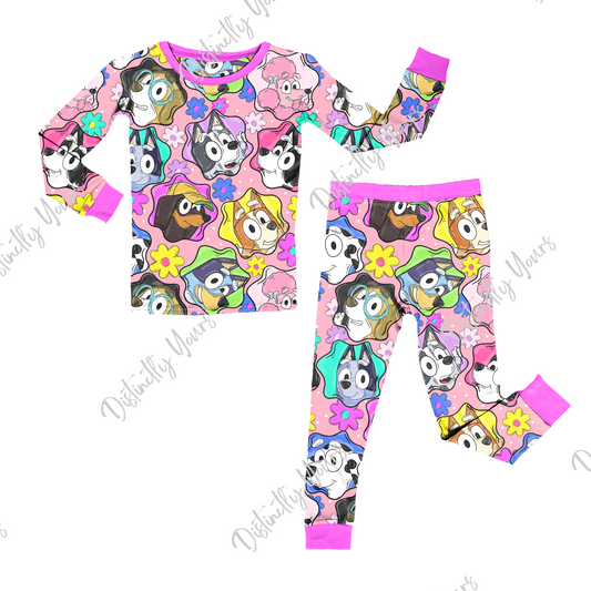 Bluey Babe 2 Pc. Pajamas