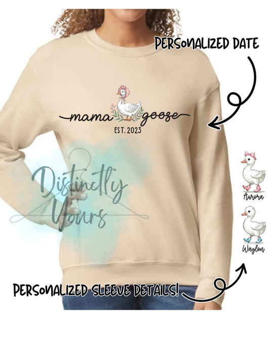 Personalized Mama Goose